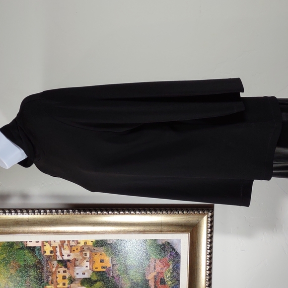 Coldwater Creek Stretch Knit Mock Turtleneck - Picture 3 of 6